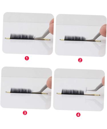 Ipetboom Eyelash Tweezers Set - Precision Plucking Tool for False Eyelashes & Hair Patches - Perfect for Salon & Home Use - Buy Online on GoSupps.com