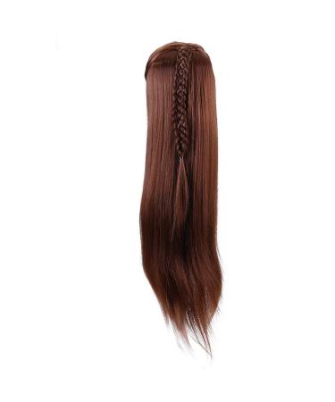 24-Inch Exercise Head for Hair Styling - High-Quality Synthetic Fiber Knot-Free Doll Head for Hairdresser Training & Professionals - Buy Online on GoSupps.com
