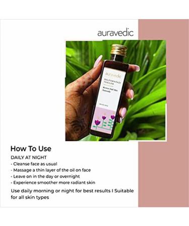 Nalpamaradi Thailam Face Oil | Ayurvedic Massage Oil for Dull Skin & Facial Lines | Natural Vetiver & Sandalwood Moisturizer | 100ml - Buy Online on GoSupps.com