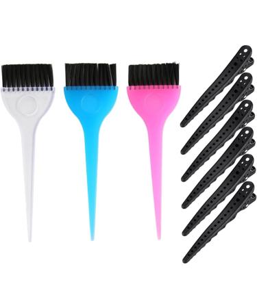 SOIMISS 9pi ces Kit de Coloration Capillaire avec Pinces Cheveux et Outils pour Teinture Ensemble pour Usage Domestique ou Professionnel Couleur Al atoire - Buy Online on GoSupps.com