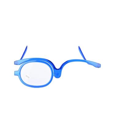 Glasses make-up reading glasses for women rotatable make-up glasses make-up glasses make-up magnifying glasses rotating glasses with a lens essential tools for female make-up (#4)