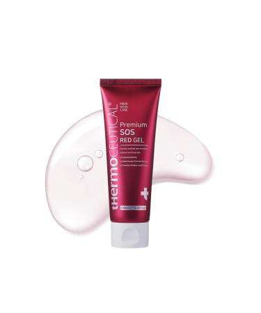 tHermoCEUTICAL Premium SOS RED GEL - Redness Relief for Face Instant Calming & Moisturizing Gel for Irritated Skin Intensive Night Care Light Touch Moisture Gel 3.38 fl.oz