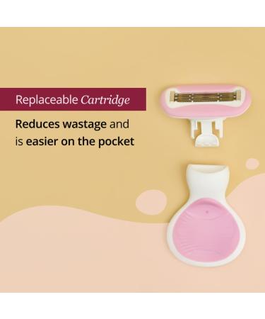 Body Razor Mini Cartridge Refill Pack - 5-Blade Precision with Aloe Vera & Vitamin E - Anti-Clog Design (2 Count) | Shop Internationally - Buy Online on GoSupps.com