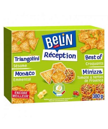 Belin Pack of 3 Assorted Crackers 380 g