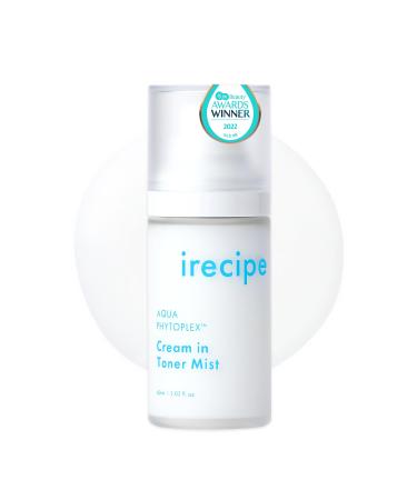 Aqua Phytoplex Cream in Toner Mist Long Lasting Deep Hydration All-in-One Facial Mist for All Skin Type Unscented Clean Beauty Vegan Cruelty Free Korean Skincare (60ml / 2.02 oz)