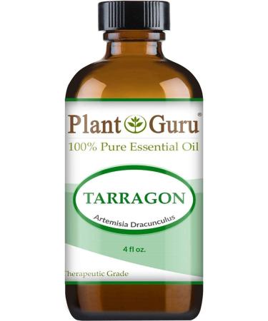 Buy 100% Pure Tarragon Essential Oil 4 oz | Therapeutic Grade Undiluted | International Shipping Available - Buy Online on GoSupps.com
