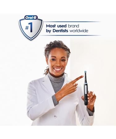 Buy Oral B iO Series 4 Electric Toothbrush - Rechargeable Slate Blue Includes 1 Brush Head | International Shipping Available - Buy Online on GoSupps.com