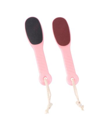 Ipetboom 4 Pcs Double-Sided Foot Scrub Pedicure Tools Foot File Pedicure Foot Scrub Corn Removers Foot Foot Scraper for Dead Skin Pro Tools Nursing Accessories Grinding Feet Plastic 1 count (Pack of 1)