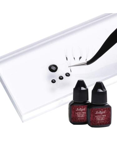 Eyelash Extension Kit 2x 10ML Latex-free Glue + 50 Pairs Hydrogel Eye Pads + 100 Cotton Swabs 100 Disposable Brushes + USB Air Fan Blower Dryer + 200 Glue Cleaning Pads + 2 Straight & Curved Tweezers Set 1 - Buy Online on GoSupps.com
