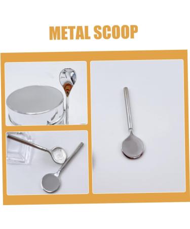 BELLIFFY Eye Cream Stick Beauty Scoop Skin Care Spoon Lip Applicator Makeup Spoon Spoon Lotion Spoon Beauty Spoon Skincare Tools Cream Spoon Facial Spoon Spoon 5.00X1.50X0.30CM Silver - Buy Online on GoSupps.com