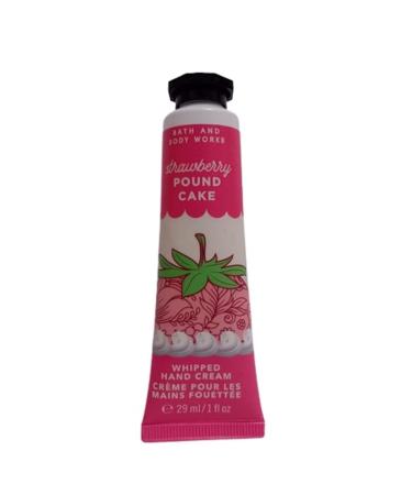 Bath & Body Works Strawberry Pound Cake Shea Butter Hand Cream 1oz