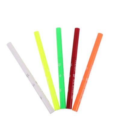 Beavorty 5pcs Halloween Paint Pen Eyeliner Fluorescence Glow Eyeliner Pencil Fluorescence Eyeliner Plastic 12.00X0.80X0.80CM Assorted Color