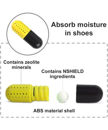 Scented Shoe Deodorizer Capsule - Shoe Freshener for Cabinets, Lockers, and Closets - Buy Online on GoSupps.com