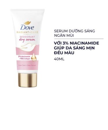 DOVE Deodorant Dry Serum - Intensive Renew with Collagen & Vitamin B3 | International Shipping Available - Buy Online on GoSupps.com