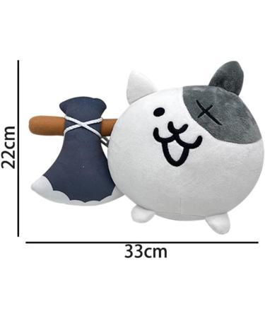 The Battle Cats Plush 15 * 9inches The Battle Cats Game Peripheral Doll Cat War The Battle Cats Stuffed Toy Plush Doll Gift Cat War Animal Cushion Cute Doll Sleeping Pillow Sofa - Buy Online on GoSupps.com