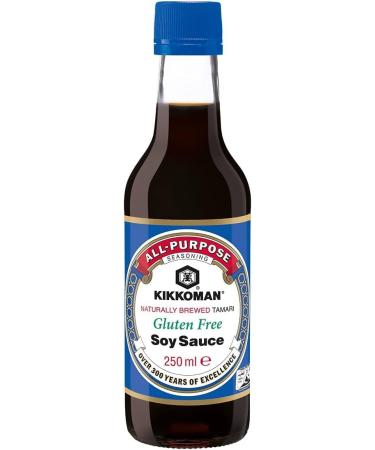 Gluten free Tamari soy sauce 250ml by Kikkoman (2pack) - Buy Online on GoSupps.com