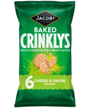 Mini Cheddars Selection Jacobs Crisp Snacks Original & Smokey BBQ & Red Leicester & Crinklys Cheese & Onion 6pack x Multi Pack - Buy Online on GoSupps.com