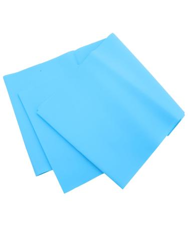 HANABASS Yoga Resistance Bands Elastic Exercise Bands Physical Therapy Tension Band Work Out Band for Pilates Rehab Fitness Strength Training Sky-Blue