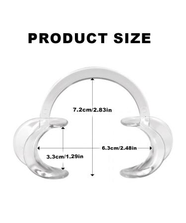 Fezf 12 Pack C Shaped Mouth Corner Openers - Perfect for Dental Care Party Games & Teeth Whitening - International Shipping - Buy Online on GoSupps.com
