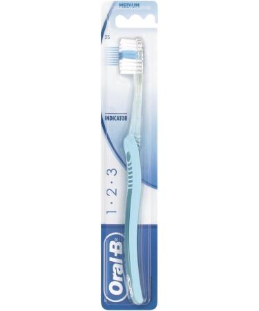 Buy Oral-B Indicator 35 Toothbrush Pack of 2 - Short Head (Medium) | International Shipping - Buy Online on GoSupps.com