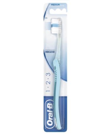 Oral-B Toothbrush Indicator 35 with short head Medium 4-pack