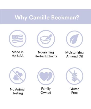 Camille Beckman English Lavender Glycerine Hand Therapy Cream - 8 Ounce - Buy Online on GoSupps.com