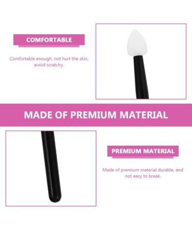 Baluue 3pcs Makeup Brush Eyeshadow Brush Eyeshadow Sponge Brush Makeup Applicator Plastic Handle Black - Buy Online on GoSupps.com