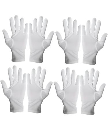 Healeved 12 Pairs Cotton Gloves Inspection Gloves Spa Gloves Guantes Desechables Nylon Gloves Dust Gloves Marching Gloves Work Gloves Party Etiquette Gloves Protection White - Buy Online on GoSupps.com