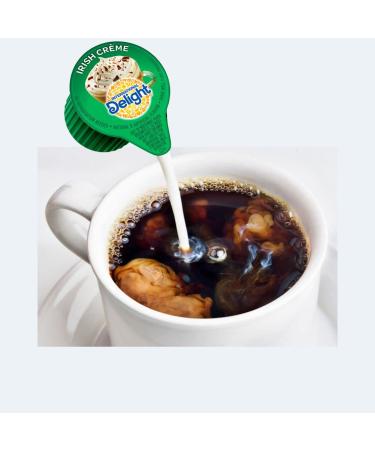 International Delight Creamer Singles 96 Count Variety Pack - French Vanilla, Irish Creme, Hershey's Chocolate Caramel, Mini Moos Half And Half - Includes Coffee Scoop/Bag Clip - Bulk Coffee Creamer - Buy Online on GoSupps.com