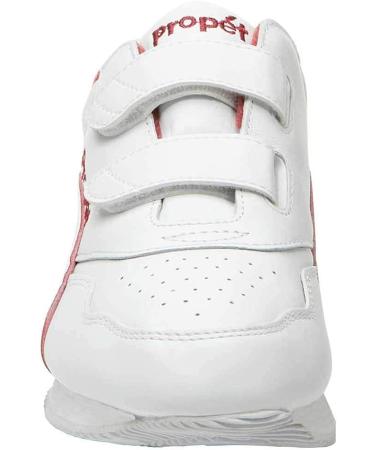 Propet Tour Walker Strap Women's Diabetic Shoes - White/Berry - Size 7 Narrow - Buy Online on GoSupps.com
