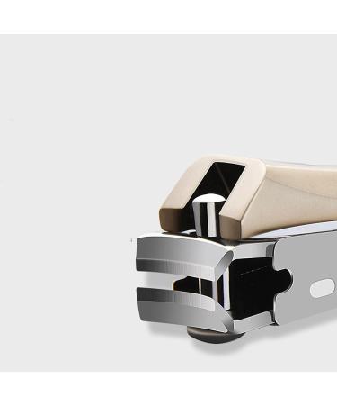 SVAASA Nail Clippers Anti Splash Nails Clipper with File Stainless Steel Manicure for Hard Nail Trimming Widen Cutter Durable Scissor Tools - Buy Online on GoSupps.com