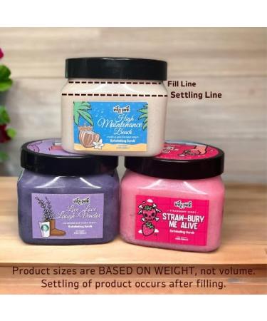 High Maintenance Beach Exfoliating Scrub - Vanilla & Coconut Scent 18oz | Hydrate & Nourish Skin - International Shipping Available - Buy Online on GoSupps.com