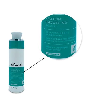 Let Me Be Smoothing Protein & Deep Repair Mask Duo | 1L + 500ml Professional Haircare Treatment - International Shipping Available - Buy Online on GoSupps.com