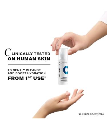 RUVYAA N.ovology Moisture Barrier Booster Cleanser with Stearic Acid & Palmitic Acid | Hydrating Face Wash For Dry Skin Sensitive Skin | 180G - Buy Online on GoSupps.com