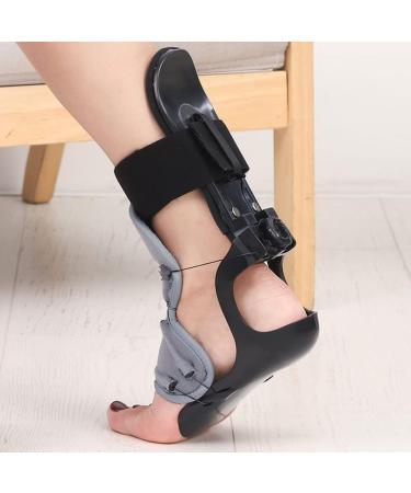 Foot Drop Orthosis & Plantar Fasciitis Splint - Adjustable Ankle Brace for Effective Arch Pain Relief - Breathable & Perforated - Left Small Size - Buy Online on GoSupps.com