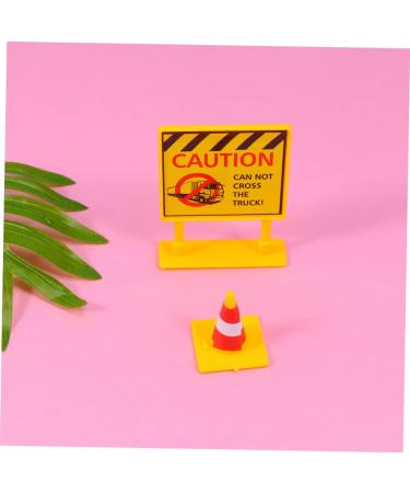 Fireman Birthday Cake Toppers - Kids Cupcake Decorations Set with Road Sign Picks - Firefighter Theme Party Supplies - Buy Online on GoSupps.com