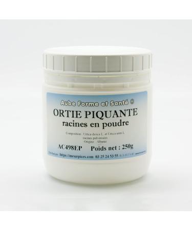 Ortie racines en poudre en pot PEHD inviolable de 250 grammes