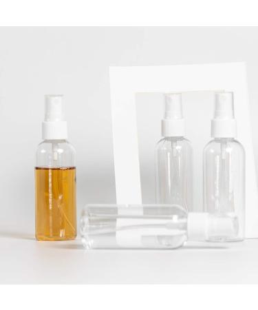 ZEJIA 2.7oz Fine Mist Clear Spray Bottles - Refillable & Reusable Travel Bottles for Essential Oils and Perfumes - Pack of 3 - Buy Online on GoSupps.com