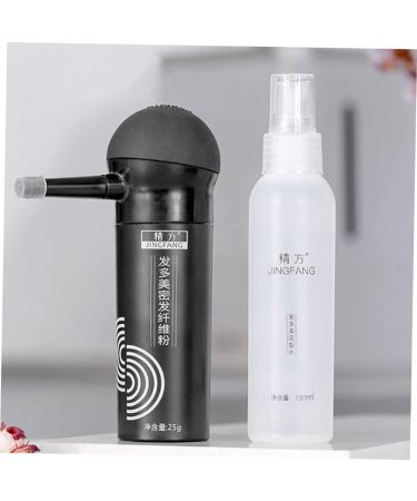 SKISUNO 1pc Silicone Nozzle Hair Fibers Pump Applicator Thickening Hair Spray Empty Spray Black - Buy Online on GoSupps.com