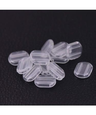 EXCEART 40pcs Silicone Earring Pads - Cushions & Backs for Ear Protection 10.5x8.5mm Ear Clip Accessories - Buy Online on GoSupps.com