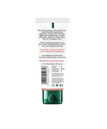 Bio.tique Fruit Brightening Face Wash 200 ml - Buy Online on GoSupps.com