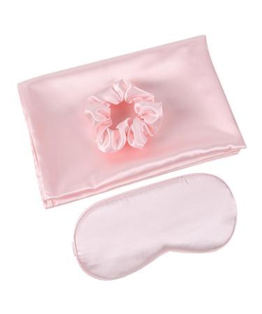 minkissy 1 Set Hair Scrunchies for Women Headband for Women Eye Mask for Sleeping Matron of Honor Proposal Sleeping Mask Wedding Favors Sleep Mask Four Piece Set Silk Bridesmaid Girl