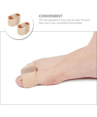 2Pcs Nylon Toe Separator Set for Men and Women - Toe Spacers for Nail Polish, Bunion Relief, Yoga, and Toe Straightening - Buy Online on GoSupps.com