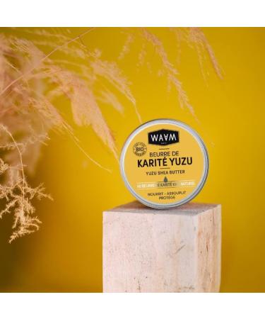 WAAM Cosmetics Yuzu Shea Butter nourishing care skin and hair with organic shea butter and natural vegan 100 ml - Buy Online on GoSupps.com