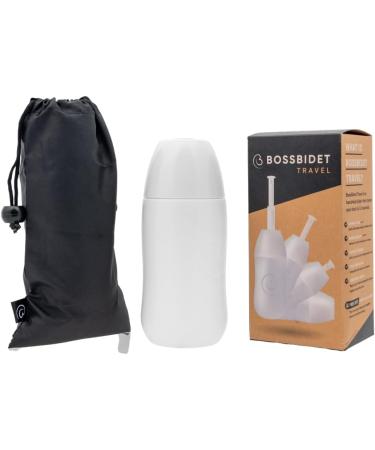 BOSS BIDET Traveler - Portable Bidet for Home & Travel | Hot Warm Cold Water | Compact Easy to Use Perfect for Postpartum Care (White - Buy Online on GoSupps.com