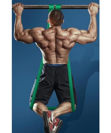 Gimiro Fitness Straps & Resistance Bands | 6 Strength Levels for Pull-Up Training Yoga Pilates & Physiotherapy - Orange (36-80kg) - Buy Online on GoSupps.com