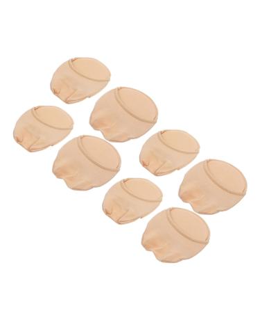 4 Pairs Forefoot Pad High Heels Invisible Socks Toe Socks Forefoot Socks Nonskid Women Half Socks Seamless Liner Socks Half Socks Women Half Palm Socks Comfortable Liner Socks