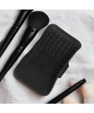 LUXCLEAN PRO Makeup Brush Cleaning Mat | Silicone & Latex Free | Handheld Cleaner for All Brush Styles | Textured Surface for Precision Cleaning - Buy Online on GoSupps.com
