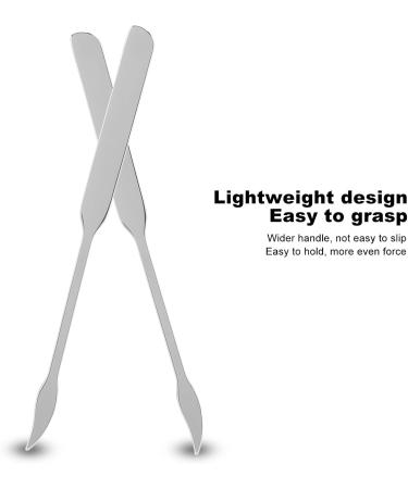 Jauarta 10PCS Makeup Spatula Tool Stainless Steel Double Ended Foundation Spatula for Makeup Accessories - Buy Online on GoSupps.com