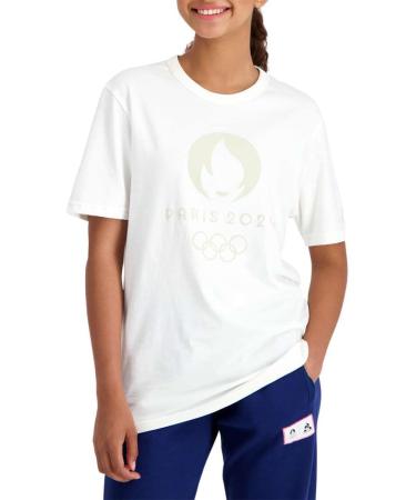 Le Coq Sportif Unisex's T-Shirt XL Marshmallow - Buy Online on GoSupps.com